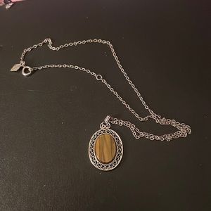 Vintage brown necklace